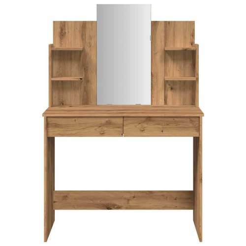 Toaletni stolić s ogledalom Artisan hrast 96x39x142 cm - hrast artisan 1 Cijena