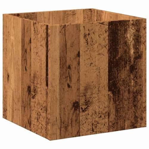 Kutija za sadnju Staro drvo 40x40x40 cm Konstruirano drvo - Staro drvo 1 Cijena