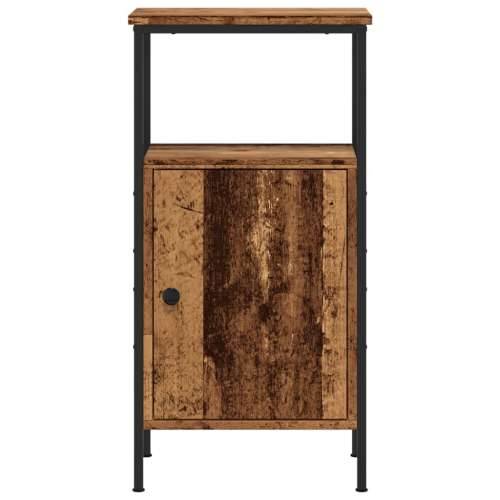 Noćni ormarići 2 kom staro drvo 41x31x80 cm konstruirano drvo - Staro drvo 2 Cijena