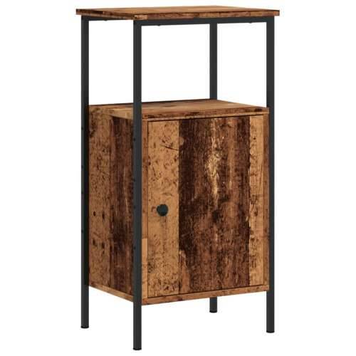 Noćni ormarići 2 kom staro drvo 41x31x80 cm konstruirano drvo - Staro drvo 2 Cijena