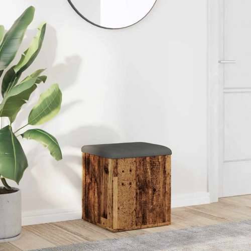 Klupa za odlaganje staro drvo 42x42x45 cm izrađeno drvo - Staro drvo 42 x 42 x 45 cm Cijena