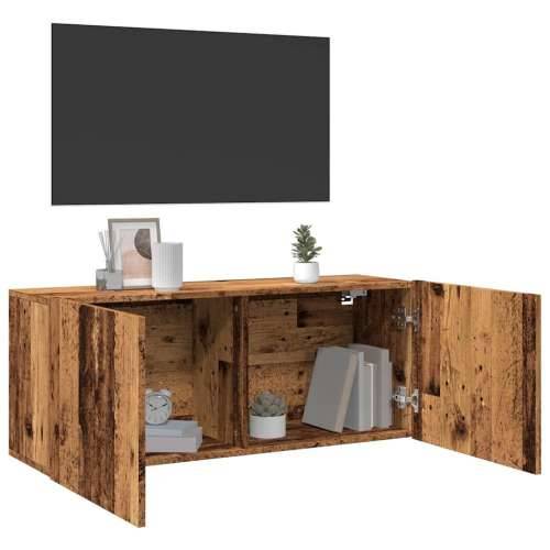 TV ormarić zidni Old Wood 100x30x41 cm - Staro drvo 1 100 cm Cijena