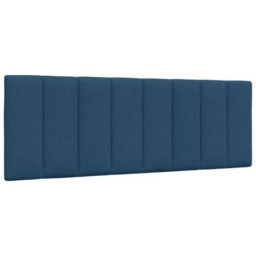 Krevet s madracem plavi 120 x 200 cm od tkanine - Plava 120 x 200 cm Cijena