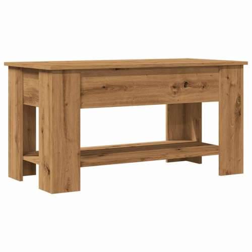 Stol za kavu Artisan hrast 101x49x52 cm izrađeno drvo - hrast artisan 101 x 49 x 52 cm 1 Cijena