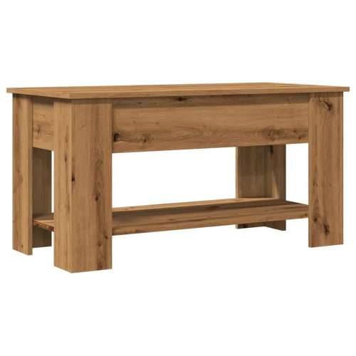 Stol za kavu Artisan hrast 101x49x52 cm izrađeno drvo - hrast artisan 101 x 49 x 52 cm 1 Cijena