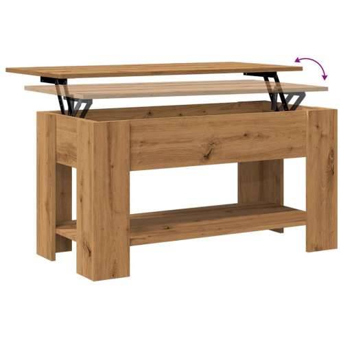 Stol za kavu Artisan hrast 101x49x52 cm izrađeno drvo - hrast artisan 101 x 49 x 52 cm 1 Cijena