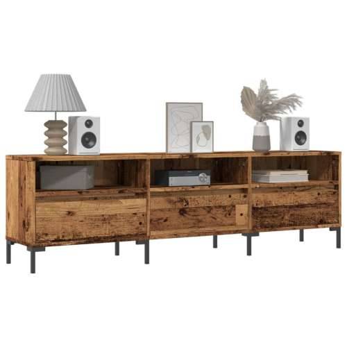 TV ormarić staro drvo 150x30x44,5 cm konstruirano drvo - Staro drvo 1 Cijena