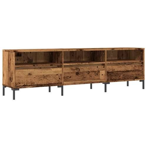 TV ormarić staro drvo 150x30x44,5 cm konstruirano drvo - Staro drvo 1 Cijena