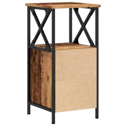 Noćni ormarić staro drvo 34x35,5x70 cm konstruirano drvo - Staro drvo 1 Cijena