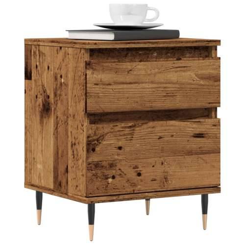 Noćni ormarići 2 kom Staro drvo 40x35x50 cm Konstruirano drvo - Staro drvo 2 Cijena