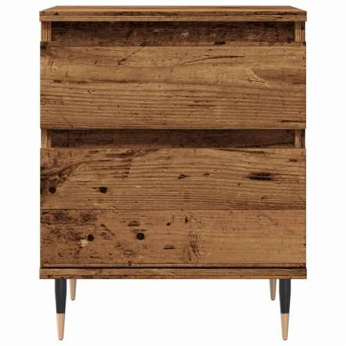 Noćni ormarići 2 kom Staro drvo 40x35x50 cm Konstruirano drvo - Staro drvo 2 Cijena