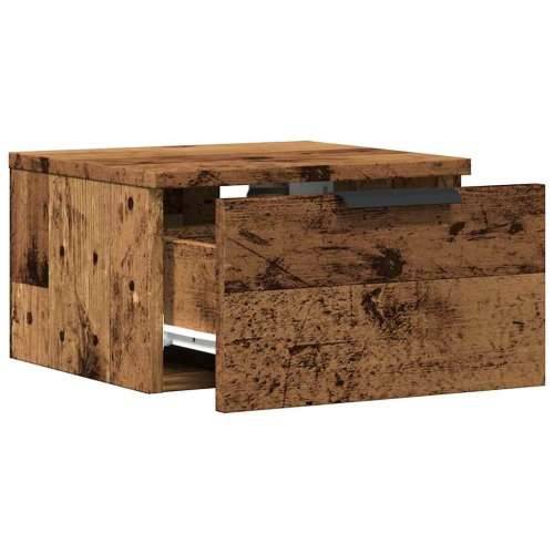 Zidni noćni ormarići 2 kom Staro drvo 34x30x20 cm - Staro drvo 2 Cijena
