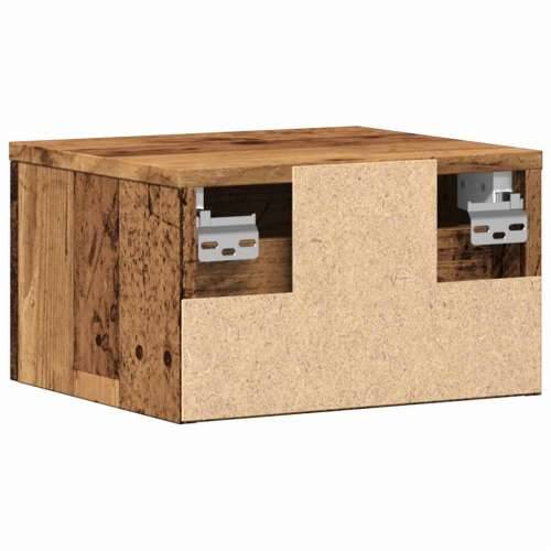 Zidni noćni ormarići 2 kom Staro drvo 34x30x20 cm - Staro drvo 2 Cijena