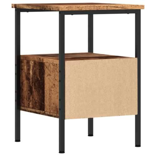 Noćni ormarići 2 kom staro drvo 34x36x50 cm konstruirano drvo - Staro drvo 2 Cijena