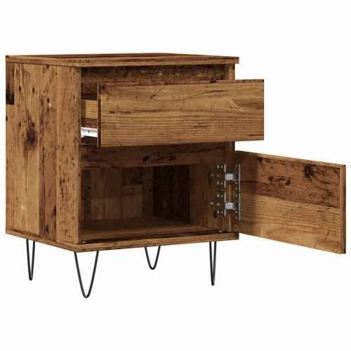 Noćni ormarići 2 kom Staro drvo 40x35x50 cm Konstruirano drvo - Staro drvo 2 Cijena