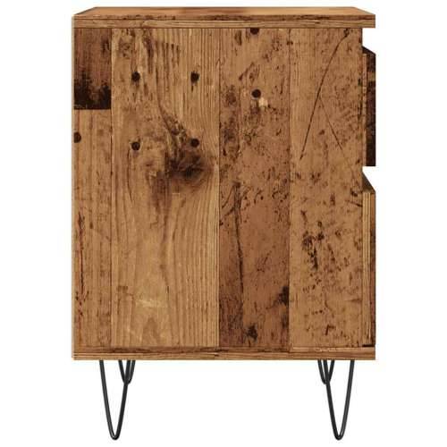 Noćni ormarići 2 kom Staro drvo 40x35x50 cm Konstruirano drvo - Staro drvo 2 Cijena