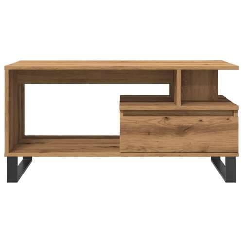 Stol za kavu Artisan hrast 90x49x45 cm izrađeno drvo - hrast artisan 1 Cijena