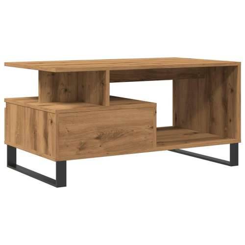 Stol za kavu Artisan hrast 90x49x45 cm izrađeno drvo - hrast artisan 1 Cijena