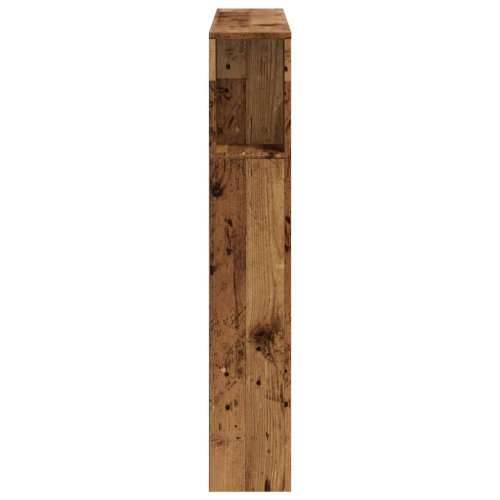 LED uzglavlje staro drvo 100x18,5x103,5 cm izrađeno drvo - Staro drvo 100 x 103.5 cm 1 Cijena