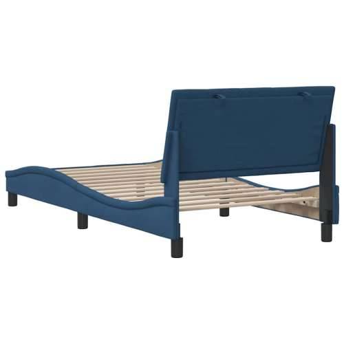 Okvir za krevet bez madraca plava 100x200cm od tkanine - Plava 100 x 200 cm Cijena
