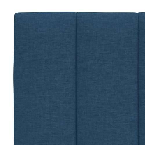 Krevet s madracem plavi 100 x 200 cm od tkanine - Plava 100 x 200 cm Cijena