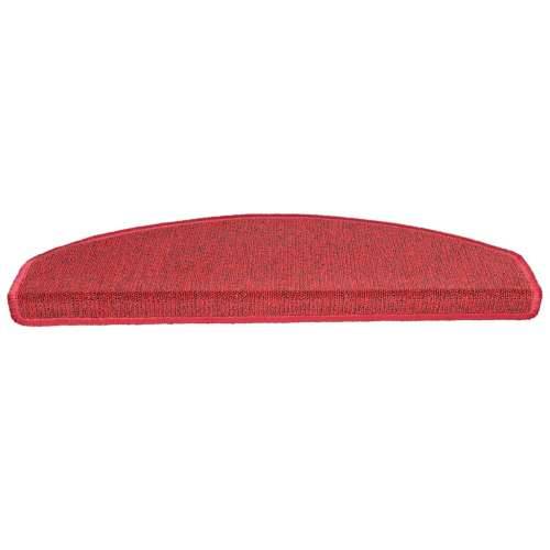 Otirači za stepenice 20 kom Bordeaux crveni 65x24x4 cm - Bordo crvena 65 x 24 x 4 cm 20 Cijena