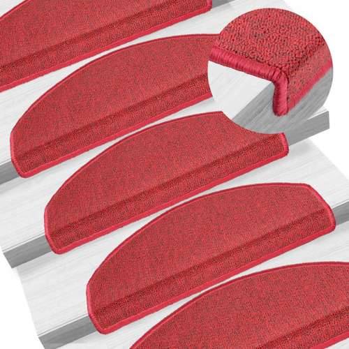 Otirači za stepenice 20 kom Bordeaux crveni 65x24x4 cm - Bordo crvena 65 x 24 x 4 cm 20 Cijena