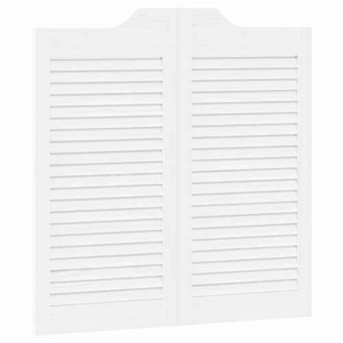 Okretna vrata s rešetkama Dizajn 2 para bijela 80x80 cm - Bijela 80 x 80 cm 2 Cijena