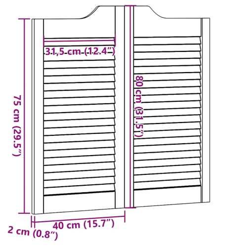 Okretna vrata s rešetkama Dizajn 2 para bijela 80x80 cm - Bijela 80 x 80 cm 2 Cijena