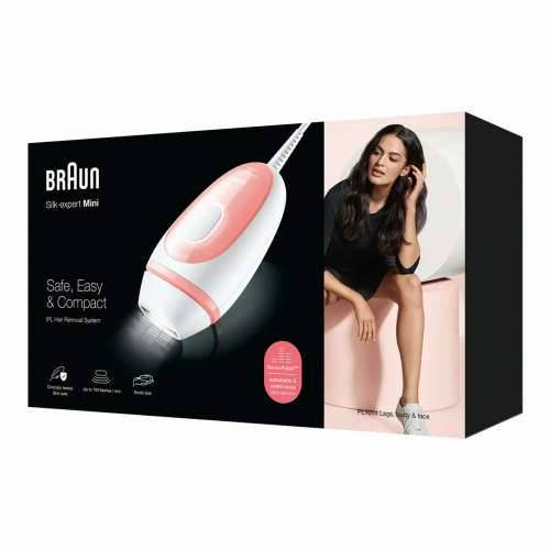 Električni Depilator s Pulsirajućim Svijetlom Braun Silk-expert Mini Cijena