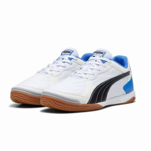 Tenisice za Futsal za Odrasle Puma Pressing Iv Bijela Plava Cijena