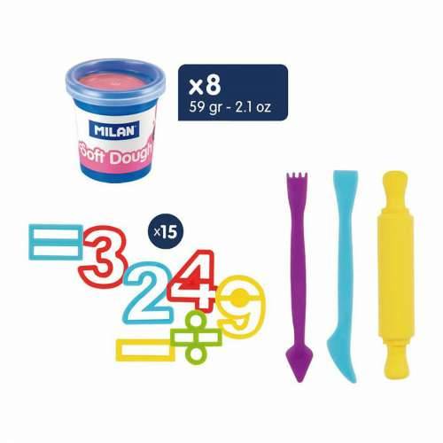 Pasta za modeliranje Milan Soft Dough Lots of Numvers Cijena