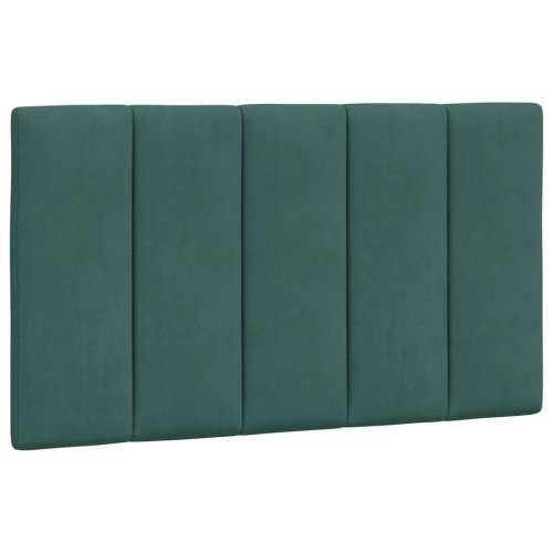 Okvir kreveta s LED svjetlima tamnozeleni 90x200 cm baršunasti - Tamnozelena 90 x 200 cm Cijena