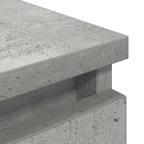 TV ormarić boja betona 100x35x54 cm od konstruiranog drva - Beton siva 1 100 cm (4 ladice) Cijena