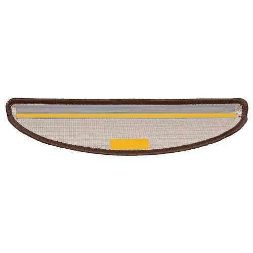 Otirači za stepenice 20 kom smeđi 56x17x3 cm - Smeđa 56 x 17 x 3 cm 20 Cijena