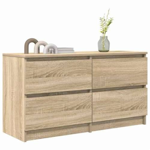 TV ormarić boja hrasta 100x35x54 cm od konstruiranog drva - sonoma hrast 1 100 cm (4 ladice) Cijena