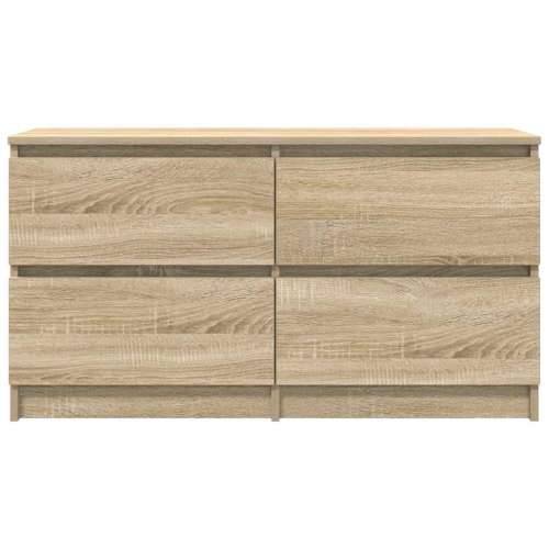 TV ormarić boja hrasta 100x35x54 cm od konstruiranog drva - sonoma hrast 1 100 cm (4 ladice) Cijena