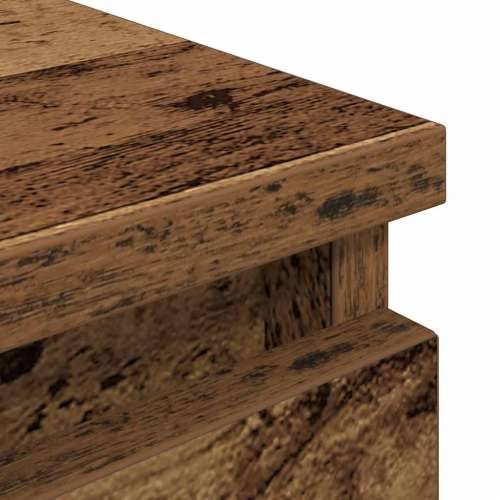 TV ormarić boja starog drva 100x35x54 cm konstruirano drvo - Staro drvo 1 100 cm (4 ladice) Cijena