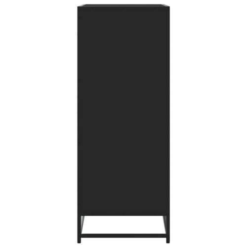 Ormarić za cipele crni 75x38x97,5 cm Konstruirano drvo i metal - Crna 1 Cijena