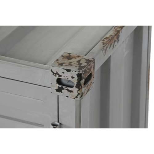 Stalak za boce Home ESPRIT Siva Nebesko plava 77 x 41 x 64 cm Cijena