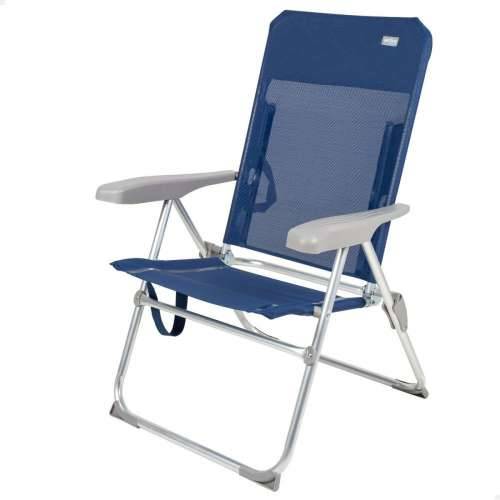 Stolica za za plažu Aktive Mornarsko plava 47 x 94 x 60 cm (4 kom.) Cijena