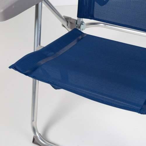 Stolica za za plažu Aktive Mornarsko plava 47 x 94 x 60 cm (4 kom.) Cijena