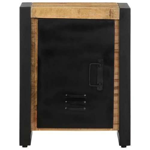 Noćni ormarić 40x30x51 cm Puno grubo drvo Mango - Prirodna 1 Cijena