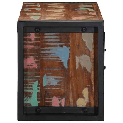 TV ormarić 80x30x35 cm Obrađeno puno drvo - 1 masivno obnovljeno drvo Cijena