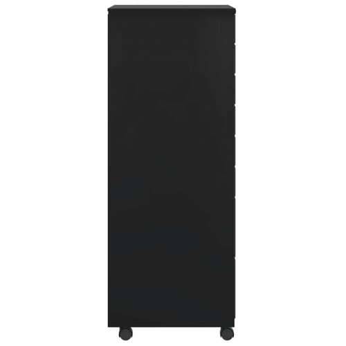 Rolo ormarić s ladicama “MOSS” crna puna borovina - Crna 53 x 39 x 103 cm 1 Cijena