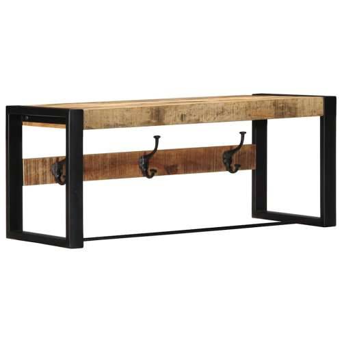 Vješalica za kapute 80x35x35 cm Puno grubo drvo Mango - 1 Grubo masivno drvo manga Cijena