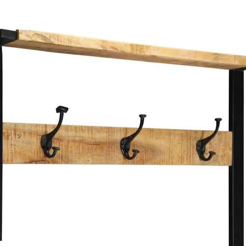 Stalak za odjeću 80x40x190 cm Puno grubo drvo Mango - Smeđa 1 Cijena