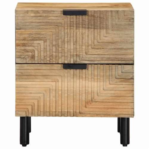 Noćni ormarići 2 kom smeđi 40x33x46 cm Puno drvo Mango - 2 drvo manga Cijena