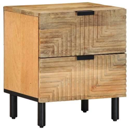 Noćni ormarići 2 kom smeđi 40x33x46 cm Puno drvo Mango - 2 drvo manga Cijena