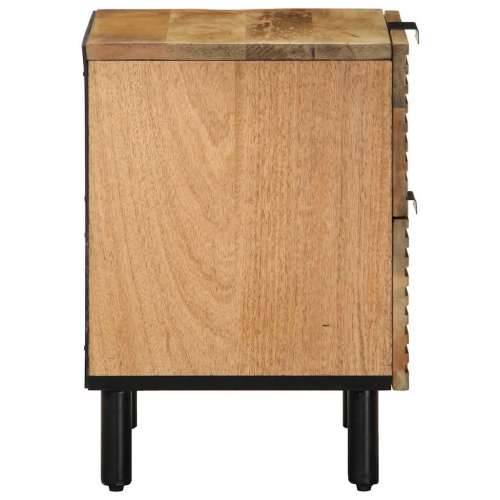 Noćni ormarići 2 kom smeđi 40x33x46 cm Puno drvo Mango - 2 drvo manga Cijena